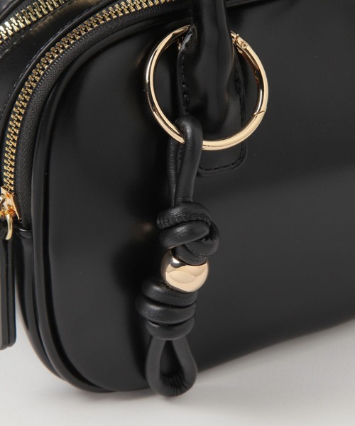 studio CLIP（スタディオクリップ）の「チャーム付き2ROOMボストンバッグ（トートバッグ・レディース・ブラック/ブラウン/グリーン/アイボリー・FREE）」の21枚目の写真