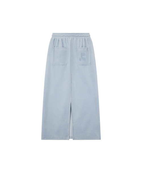 Rest&Recreation(レストアンドレクリエーション)の「VELVET MAXI SKIRT - SKY BLUE(スカート・レディース・その他・ONE)」の6枚目の写真