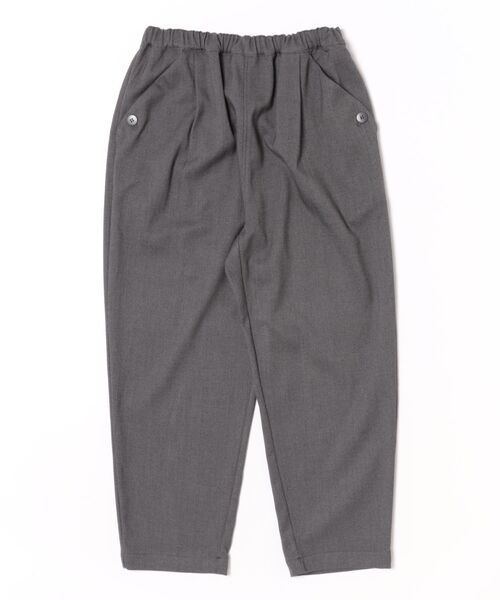 SUPER HAKKA（スーパーハッカ）の「ポリエステルレーヨンストレッチテーパードパンツ（その他パンツ・レディース・オフホワイト/ブラック/チャコール・M/S）」の3枚目の写真