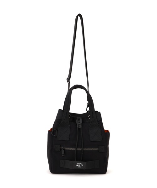 AVIREX（アヴィレックス）の「《直営店限定》RIPSTOP MINI SHOULDER BAG/リップストップ ミニショルダーバッグ（ショルダーバッグ・レディース・カモフラージュ/ブラック/セージグリーン・F）」の7枚目の写真