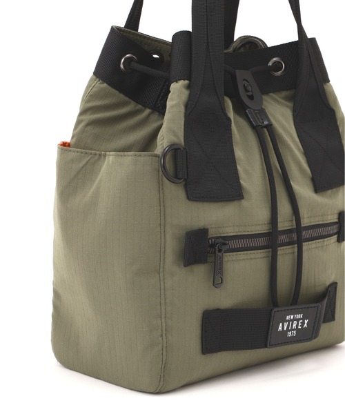 AVIREX（アヴィレックス）の「《直営店限定》RIPSTOP MINI SHOULDER BAG/リップストップ ミニショルダーバッグ（ショルダーバッグ・レディース・カモフラージュ/ブラック/セージグリーン・F）」の17枚目の写真