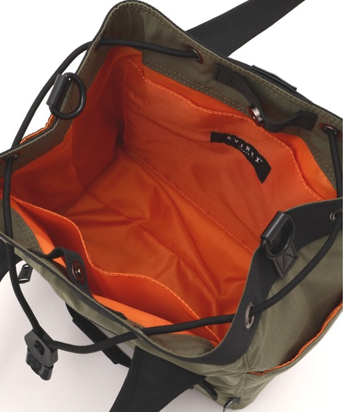 AVIREX（アヴィレックス）の「《直営店限定》RIPSTOP MINI SHOULDER BAG/リップストップ ミニショルダーバッグ（ショルダーバッグ・レディース・カモフラージュ/ブラック/セージグリーン・F）」の22枚目の写真