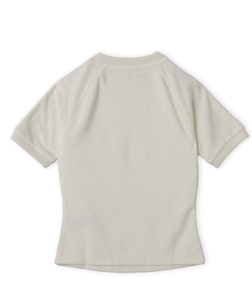 adidas(アディダス)の「adidas TERRY TOWEL CALI TEE / アディダス テリー タオル カリ ティー(Tシャツ/カットソー・レディース・ホワイト・S/M/L)」の9枚目の写真
