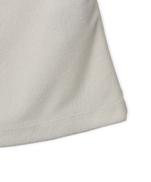 adidas(アディダス)の「adidas TERRY TOWEL CALI TEE / アディダス テリー タオル カリ ティー(Tシャツ/カットソー・レディース・ホワイト・S/M/L)」の7枚目の写真
