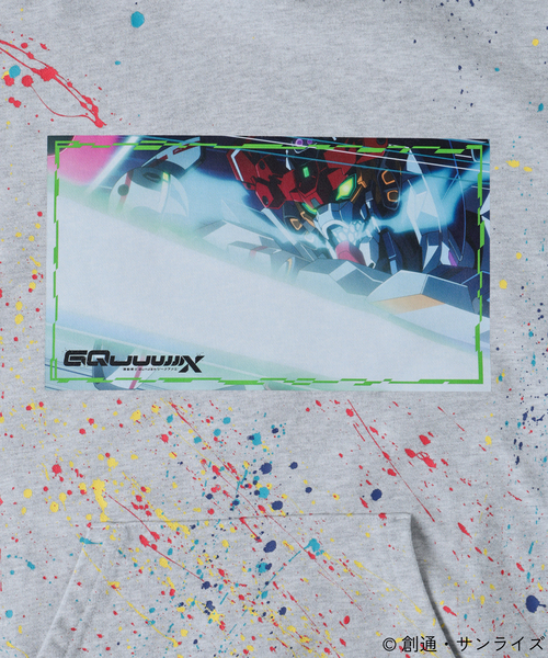 JOURNAL STANDARD(ジャーナルスタンダード)の「GUNDAM SERIES for JS 『機動戦士Gundam GQuuuuuuX』フーディ(パーカー・メンズ・ライトグレー/ホワイト/ブラック・MEDIUM/LARGE)」の5枚目の写真