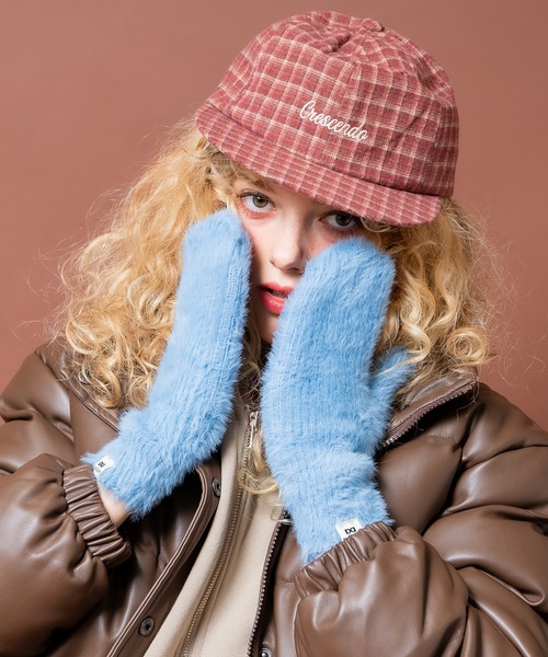 an meets zakka(アンミツザッカ)の「an meets zakka シャギーファーニットミトングローブ(手袋・レディース・グレー/ベージュ/ラベンダー/イエロー/ホワイト/グリーン/ライトグリーン/ピンク/レッド/ブラック/ライトブルー/ライトピンク・ONESIZE)」の17枚目の写真