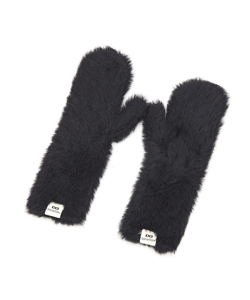 an meets zakka(アンミツザッカ)の「an meets zakka シャギーファーニットミトングローブ(手袋・レディース・グレー/ベージュ/ラベンダー/イエロー/ホワイト/グリーン/ライトグリーン/ピンク/レッド/ブラック/ライトブルー/ライトピンク・ONESIZE)」の16枚目の写真