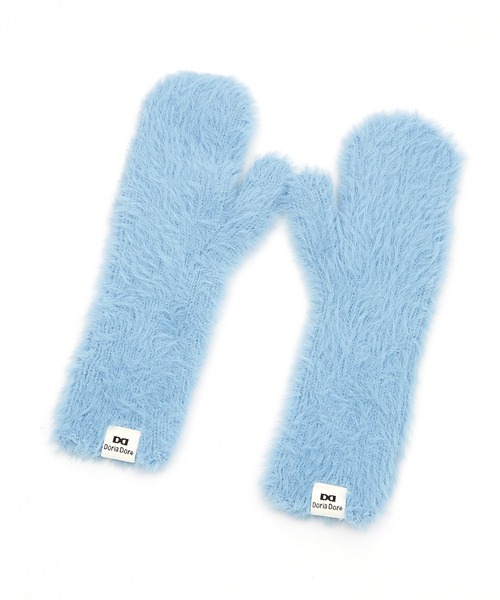 an meets zakka(アンミツザッカ)の「an meets zakka シャギーファーニットミトングローブ(手袋・レディース・グレー/ベージュ/ラベンダー/イエロー/ホワイト/グリーン/ライトグリーン/ピンク/レッド/ブラック/ライトブルー/ライトピンク・ONESIZE)」の19枚目の写真