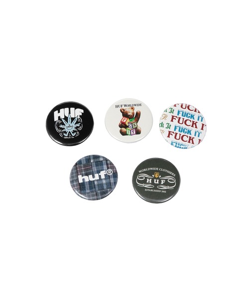 HUF(ハフ)の「PIN BADGE SET(バッジ・メンズ・マルチ・O/S)」の6枚目の写真