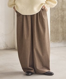 studio CLIP | ツイードライクバレルパンツ[プチ・プラスサイズあり](その他パンツ)