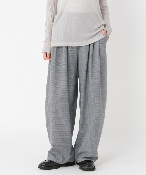 studio CLIP（スタディオクリップ）の「ツイードライクバレルパンツ[プチ・プラスサイズあり]（その他パンツ・レディース・ブラウン/その他1/その他2/ブラック・PF/ﾌﾘｰ(L)/LARGE/MEDIUM）」の13枚目の写真