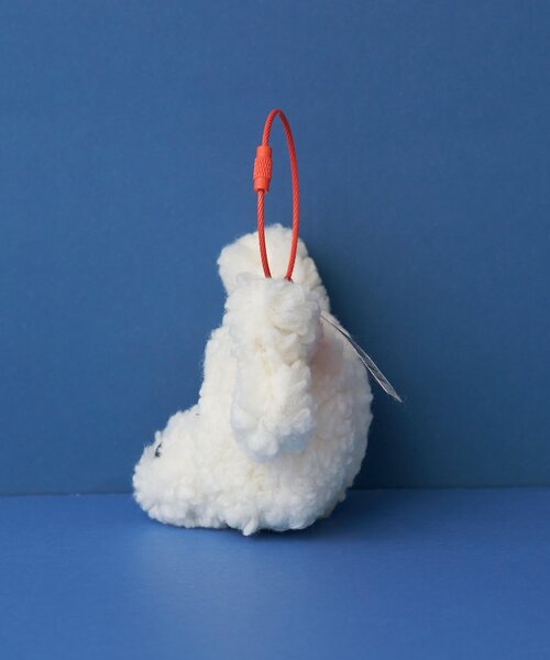 BIRTHDAY BAR（バースデイバー）の「【scootystudio】マスコットキーホルダー（チャーム・レディース・ホワイト/ブラウン・0）」の9枚目の写真