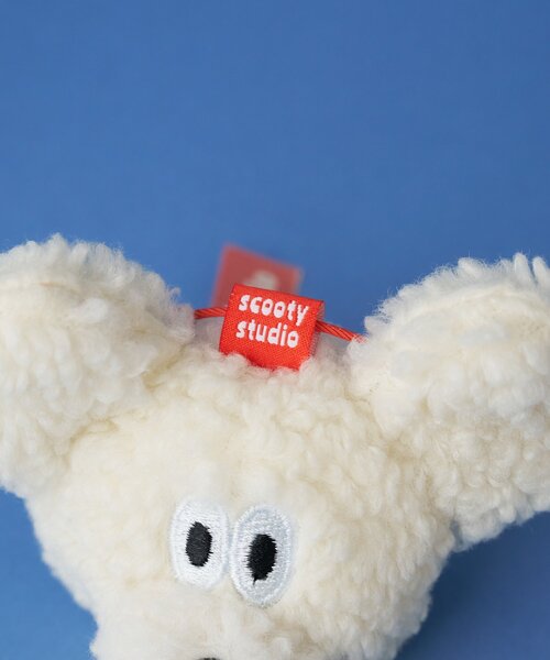 BIRTHDAY BAR（バースデイバー）の「【scootystudio】マスコットキーホルダー（チャーム・レディース・ホワイト/ブラウン・0）」の6枚目の写真