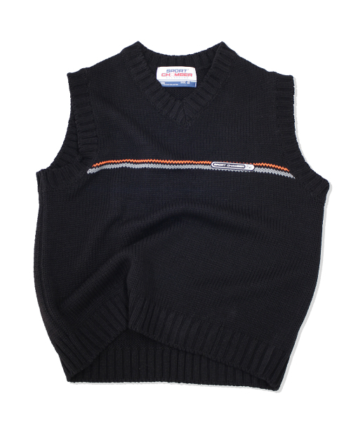 SPORT CHAMBER(スポーツチャンバー)の「SCサーキットニットベスト(ブラック)(ベスト・レディース・その他・2/3)」の1枚目の写真