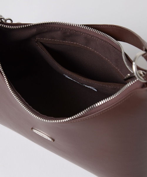 Elishe(エリシェ)の「アシメワンハンドルバッグ(ハンドバッグ・レディース・ブラック/ホワイト/ブラウン・FREE)」の12枚目の写真