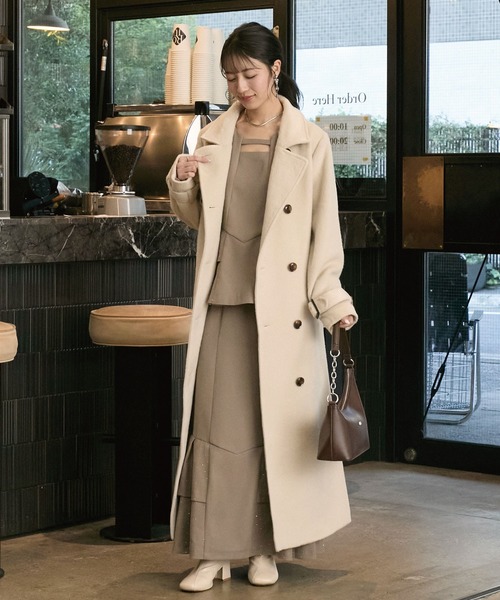 Elishe(エリシェ)の「アシメワンハンドルバッグ(ハンドバッグ・レディース・ブラック/ホワイト/ブラウン・FREE)」の19枚目の写真