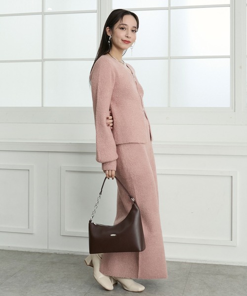 Elishe(エリシェ)の「アシメワンハンドルバッグ(ハンドバッグ・レディース・ブラック/ホワイト/ブラウン・FREE)」の22枚目の写真