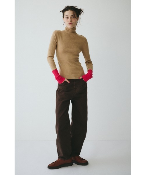 HeRIN.CYE(ヘリンドットサイ)の「Bi color hem knit tops バイカラーヘムニットトップス(ニット/セーター・レディース・オフホワイト/ブルー/グレー/ベージュ・FREE)」の6枚目の写真
