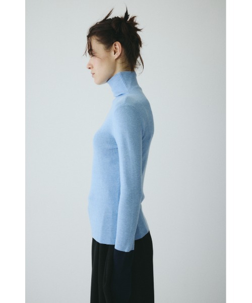 HeRIN.CYE(ヘリンドットサイ)の「Bi color hem knit tops バイカラーヘムニットトップス(ニット/セーター・レディース・オフホワイト/ブルー/グレー/ベージュ・FREE)」の10枚目の写真
