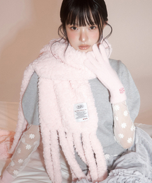 RECLOW（リクロー）の「RC CLOUDY マフラー パステルピンク（マフラー）」