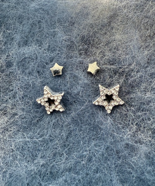 WEGO（ウィゴー）の「WEGO/【4点セット】セットピアス（ピアス（両耳用）・レディース・その他16/その他17/その他4/その他7/その他9/その他12/その他1/その他2/その他11/その他8/その他10/その他13・FREE）」の4枚目の写真