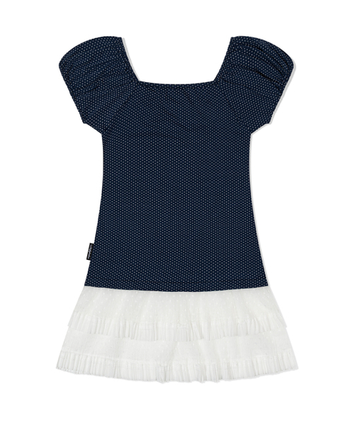 UGLY SHADOW（アグリーシャドウ）の「ドットフリルドレス（ネイビー）（ワンピース・レディース・その他・FREE）」の6枚目の写真