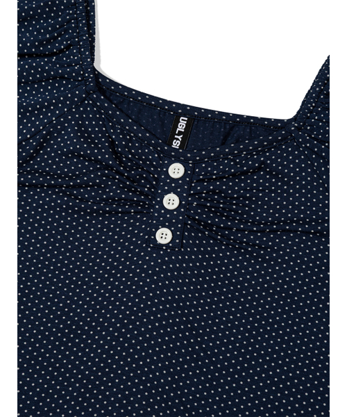 UGLY SHADOW（アグリーシャドウ）の「ドットフリルドレス（ネイビー）（ワンピース・レディース・その他・FREE）」の7枚目の写真