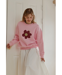 ANC FLOWER SWEATSHIRT_PINK