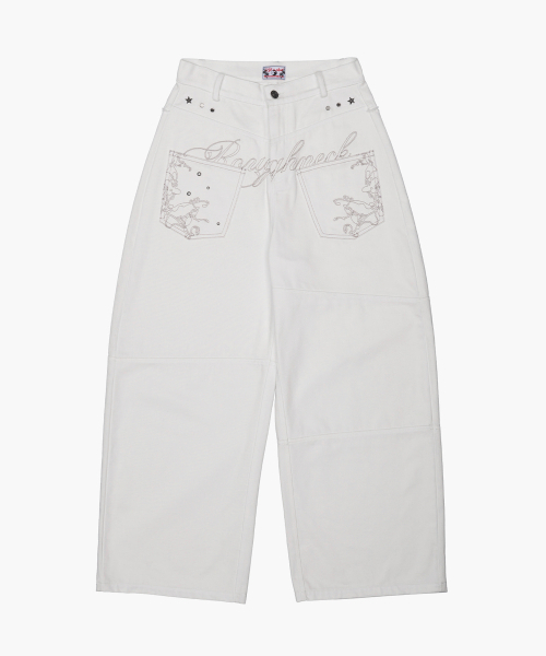 ROUGHNECK（ラフネック）の「バックフレアカーブパンツ ホワイト（その他パンツ・レディース・その他・SMALL/MEDIUM）」の16枚目の写真