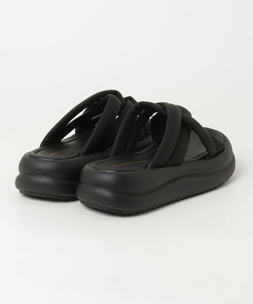 Per sist ence(パーシエンス)の「クロスラインサンダル(サンダル・レディース・ブラウン/ブラック/アイボリー・LARGE/MEDIUM)」の4枚目の写真