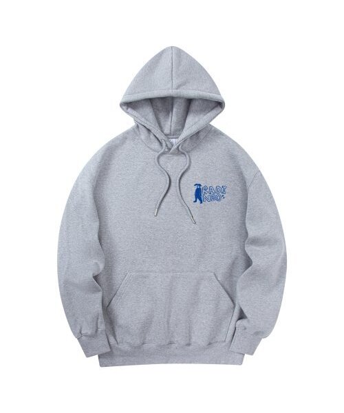 RADINEO（ラディネオ）の「ハッピートゥゲザー フードパーカー グレー（パーカー・メンズ・その他・LARGE/MEDIUM/X-LARGE）」の2枚目の写真