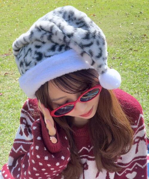 WEGO（ウィゴー）の「WEGO/クリスマスデザインサンタ帽子（その他雑貨・レディース・ブラウン/ホワイト/ピンク/その他1/その他2・FREE）」の8枚目の写真