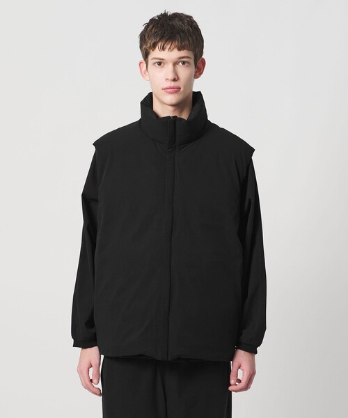 D.O UNITED ARROWS BY DAISUKE OBANA＞TFT RVR DOWN VEST BLACK/ダウン