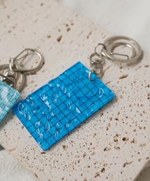 Sowel. / ソエル 】 魚 モチーフ 刺繍 キーリング #（キーホルダー