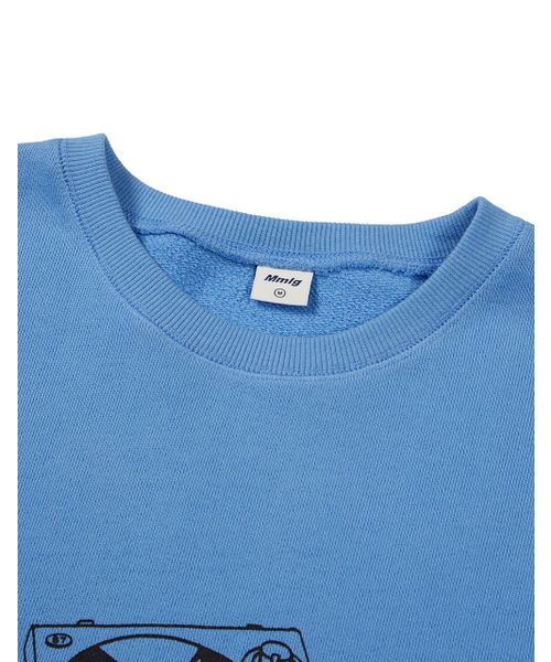 MMLG（エムエムエルジー）の「[Mmlg] MEMORY SWEAT (BLUE LAKE)（スウェット・レディース・その他・SMALL/MEDIUM/X-LARGE）」の3枚目の写真