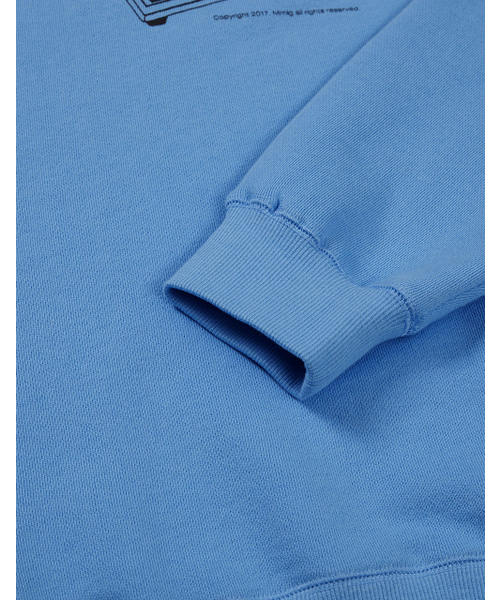MMLG（エムエムエルジー）の「[Mmlg] MEMORY SWEAT (BLUE LAKE)（スウェット・レディース・その他・SMALL/MEDIUM/X-LARGE）」の5枚目の写真