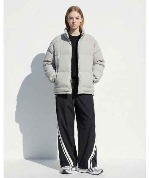 APOSTROPHE COMMA(アポストロフィコンマ)の「バットムポイントマットプファーショートパディング_グレー(ダウンジャケット/コート・メンズ・その他・SMALL/MEDIUM/LARGE)」の3枚目の写真