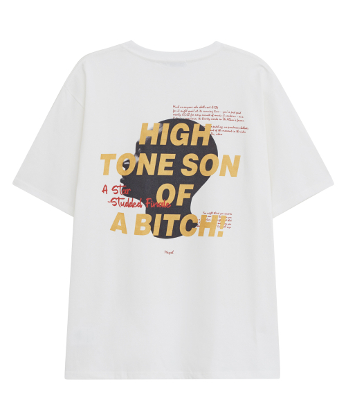 MAYOL(マイヨール)の「ハイトーンプリント半袖Tシャツ_ホワイト(Tシャツ/カットソー・メンズ・ホワイト・LARGE/X-LARGE/MEDIUM)」の3枚目の写真