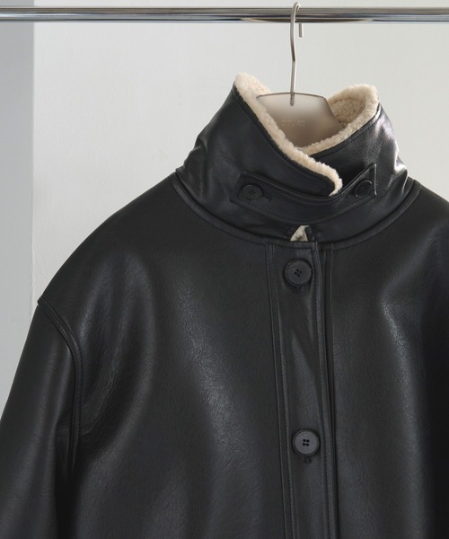 anuke/アンヌーク] BOA FLIGHT JACKET ボア フライトジャケット