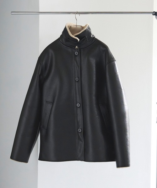 anuke/アンヌーク] BOA FLIGHT JACKET ボア フライトジャケット