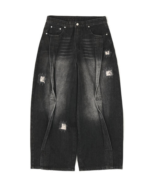 SIS/エスアイエス/Damaged Denim Pants