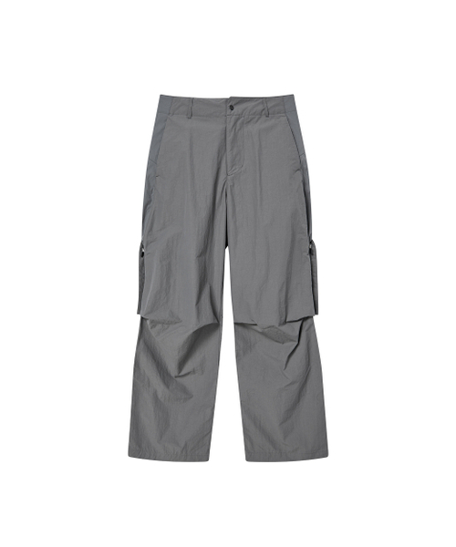 WORTHWHILE MOVEMENT（ワースワイルムーブメント）の「フレアドジャスターパンツ (グレー)（その他パンツ・メンズ・その他・LARGE/X-LARGE）」の2枚目の写真