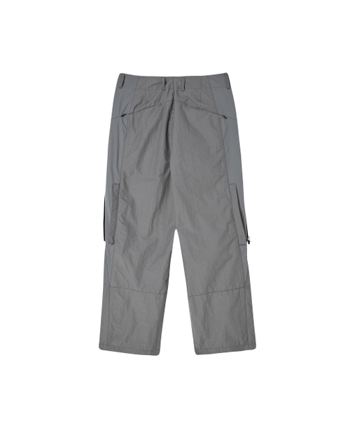 WORTHWHILE MOVEMENT（ワースワイルムーブメント）の「フレアドジャスターパンツ (グレー)（その他パンツ・メンズ・その他・LARGE/X-LARGE）」の3枚目の写真