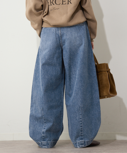 JOURNAL STANDARD（ジャーナルスタンダード）の「11.7ozバレルタックデニム（デニムパンツ・レディース・チャコールグレー/ブルー系その他・38/36）」の21枚目の写真