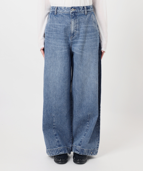 JOURNAL STANDARD（ジャーナルスタンダード）の「11.7ozバレルタックデニム（デニムパンツ・レディース・チャコールグレー/ブルー系その他・38/36）」の13枚目の写真