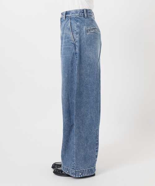 JOURNAL STANDARD（ジャーナルスタンダード）の「11.7ozバレルタックデニム（デニムパンツ・レディース・チャコールグレー/ブルー系その他・38/36）」の14枚目の写真