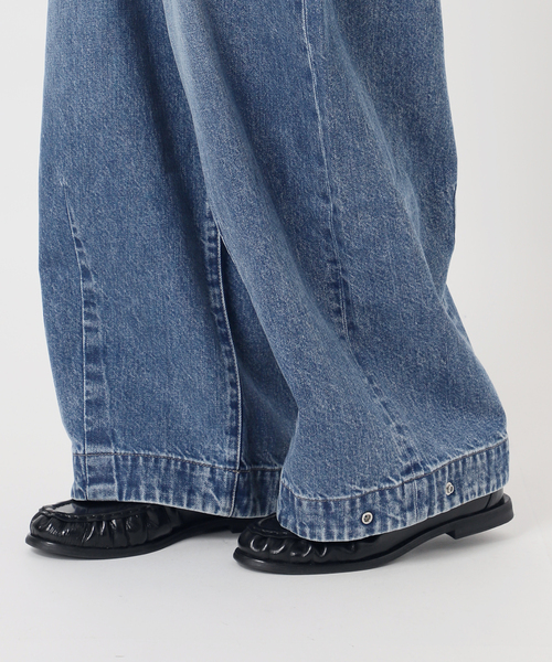 JOURNAL STANDARD（ジャーナルスタンダード）の「11.7ozバレルタックデニム（デニムパンツ・レディース・チャコールグレー/ブルー系その他・38/36）」の8枚目の写真