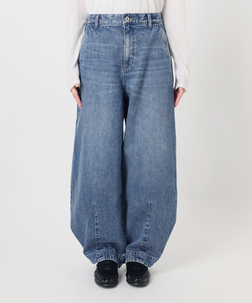 JOURNAL STANDARD（ジャーナルスタンダード）の「11.7ozバレルタックデニム（デニムパンツ・レディース・チャコールグレー/ブルー系その他・38/36）」の10枚目の写真