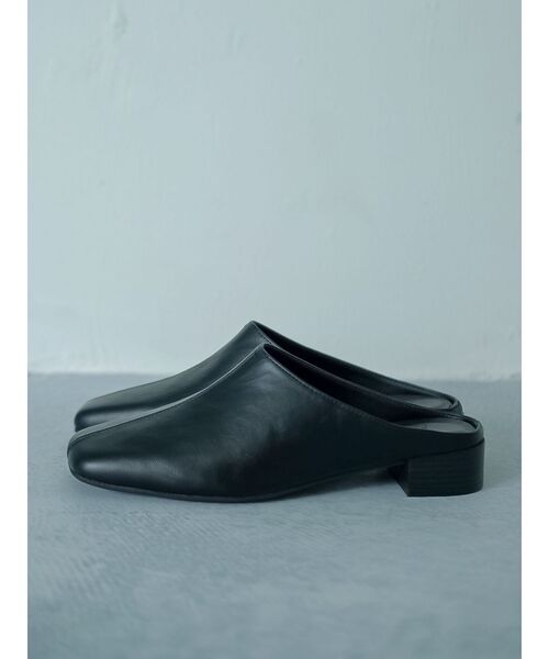 Ungrid（アングリッド）の「スクエアトゥヒールサンダル（サンダル・レディース・ブラック/イエロー・L/M/S）」の7枚目の写真