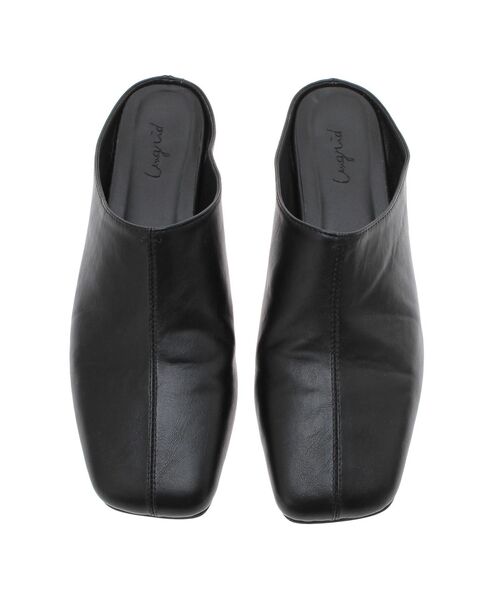 Ungrid（アングリッド）の「スクエアトゥヒールサンダル（サンダル・レディース・ブラック/イエロー・L/M/S）」の10枚目の写真